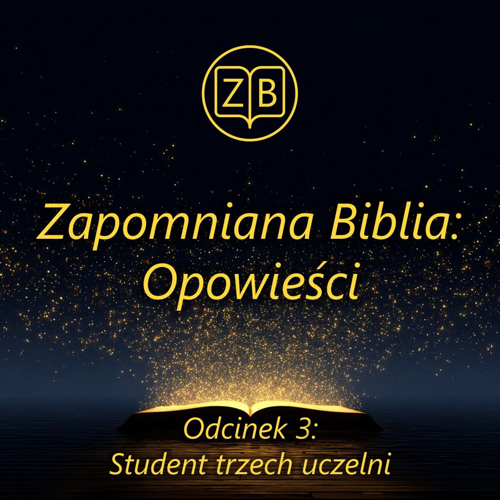 Podcast Zapomniana Biblia Opowieści: Odcinek 3 Student trzech uczelni